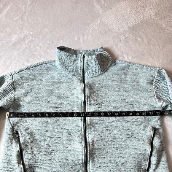 RBX Mock Neck Long Sleeve Full Zipper Jacket Size Large Gym Workout Casual - Picture 8 of 8